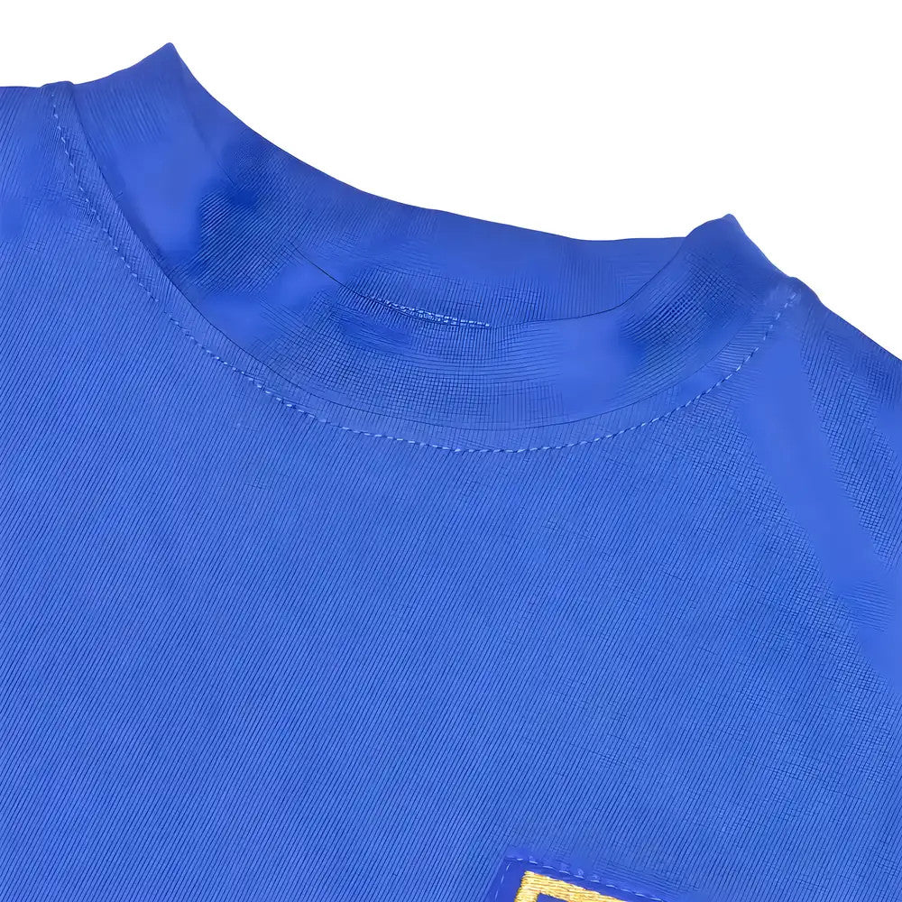 Italy 1970 World Cup Final Kids Retro Football Shirt_2