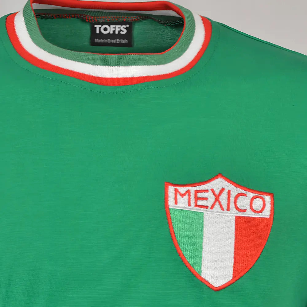 Mexico 1966  Retro Football Shirt_1