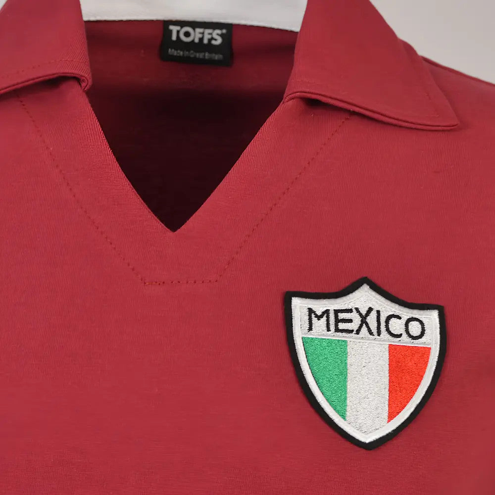 Mexico 1958  Retro Football Shirt_1