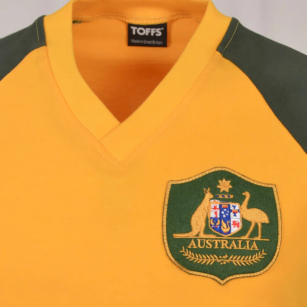 Australia 1982 Home Retro Football Shirt_1