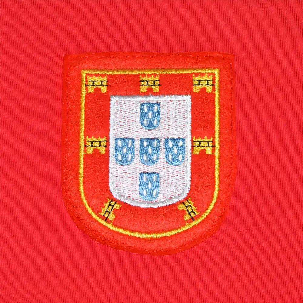 Portugal Short Sleeve Kids Retro Football Shirt_2