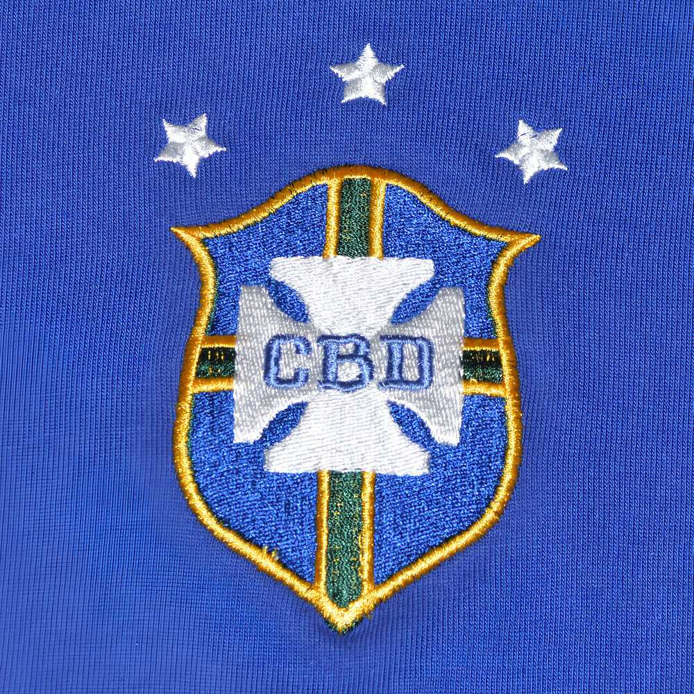 Kids Brazil Away Raglan Sleeve Royal/White T-Shirt_1