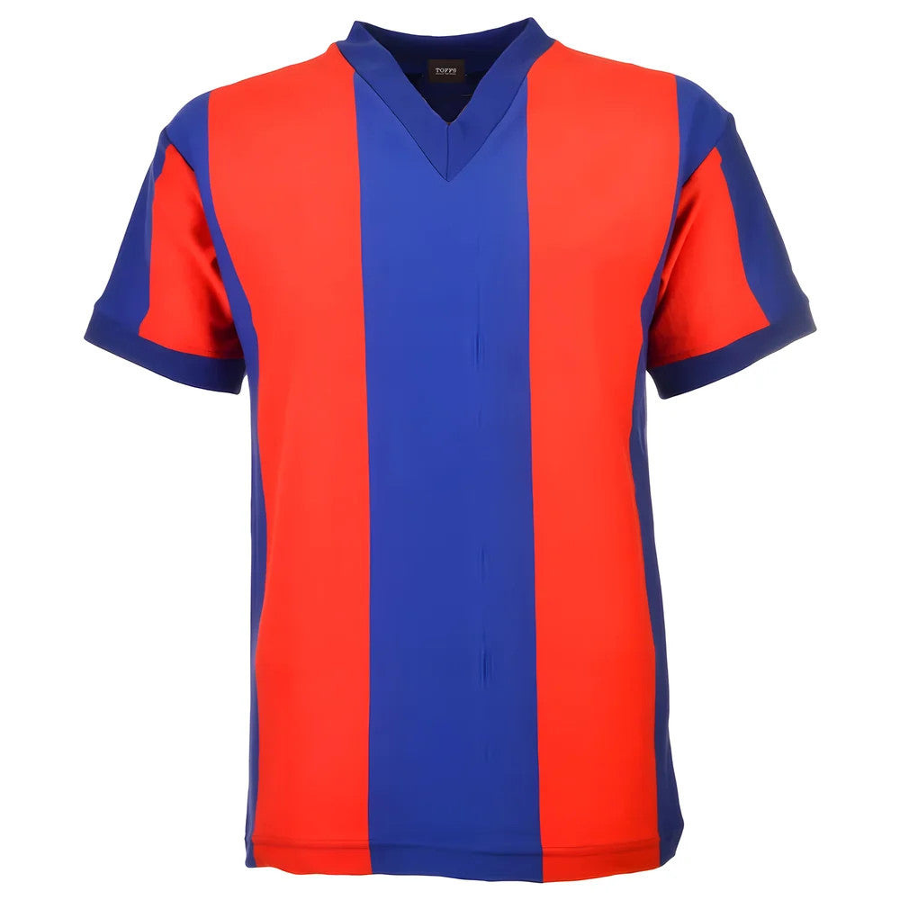 Barcelona 1970s Kids Retro Football Shirt_0