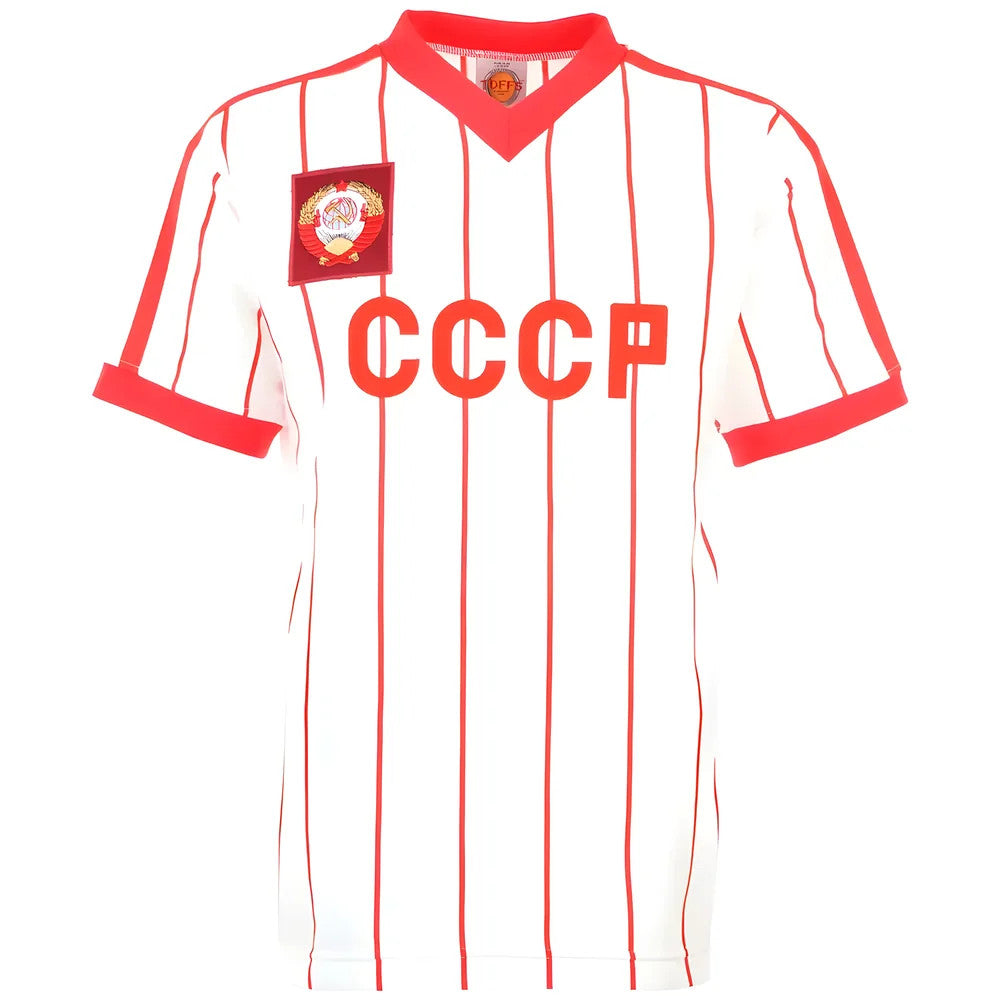 Soviet Union (CCCP) 1980s Away Kids Retro Football Shirt_0