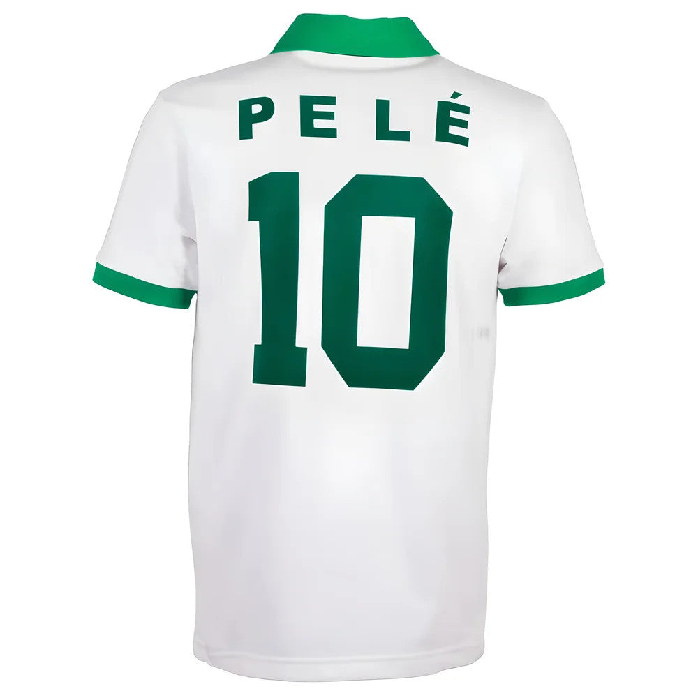 New York Cosmos Pele White Retro Shirt with PELE 10_1