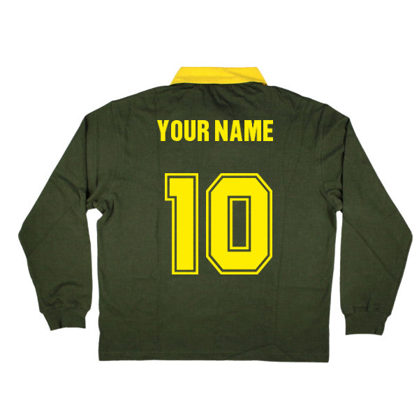 South Africa Springboks 1992 Rugby Shirt (Your Name)_0
