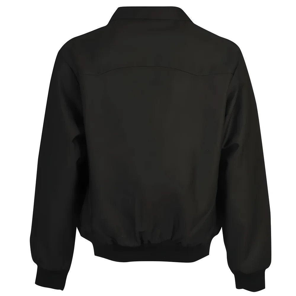 Swansea City Black Harrington Jacket_1