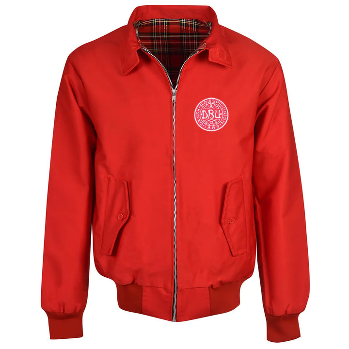 Denmark Red Harrington Jacket_0