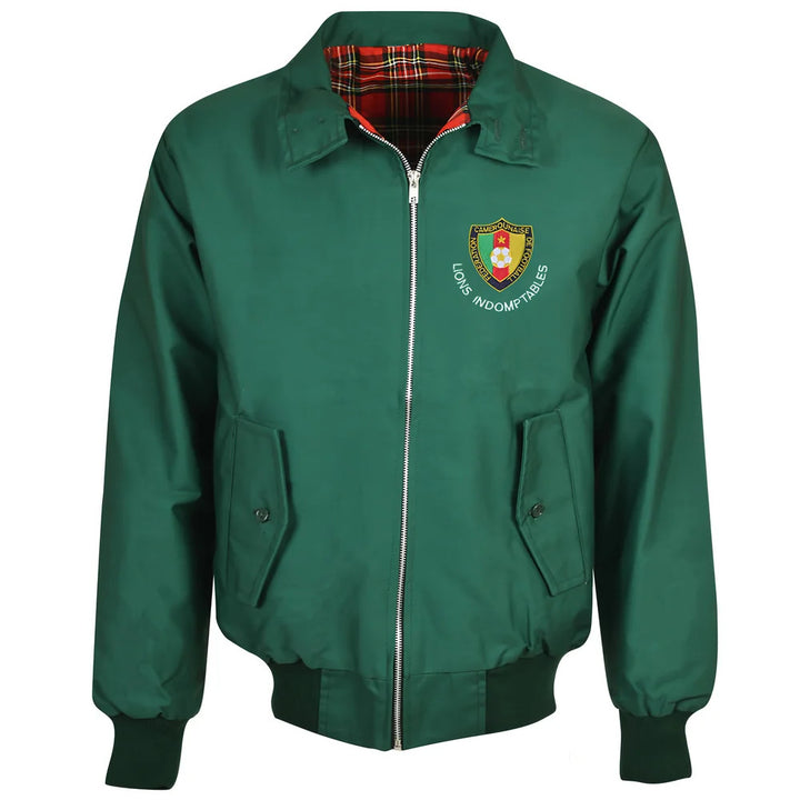 Cameroon Green Harrington Jacket_0