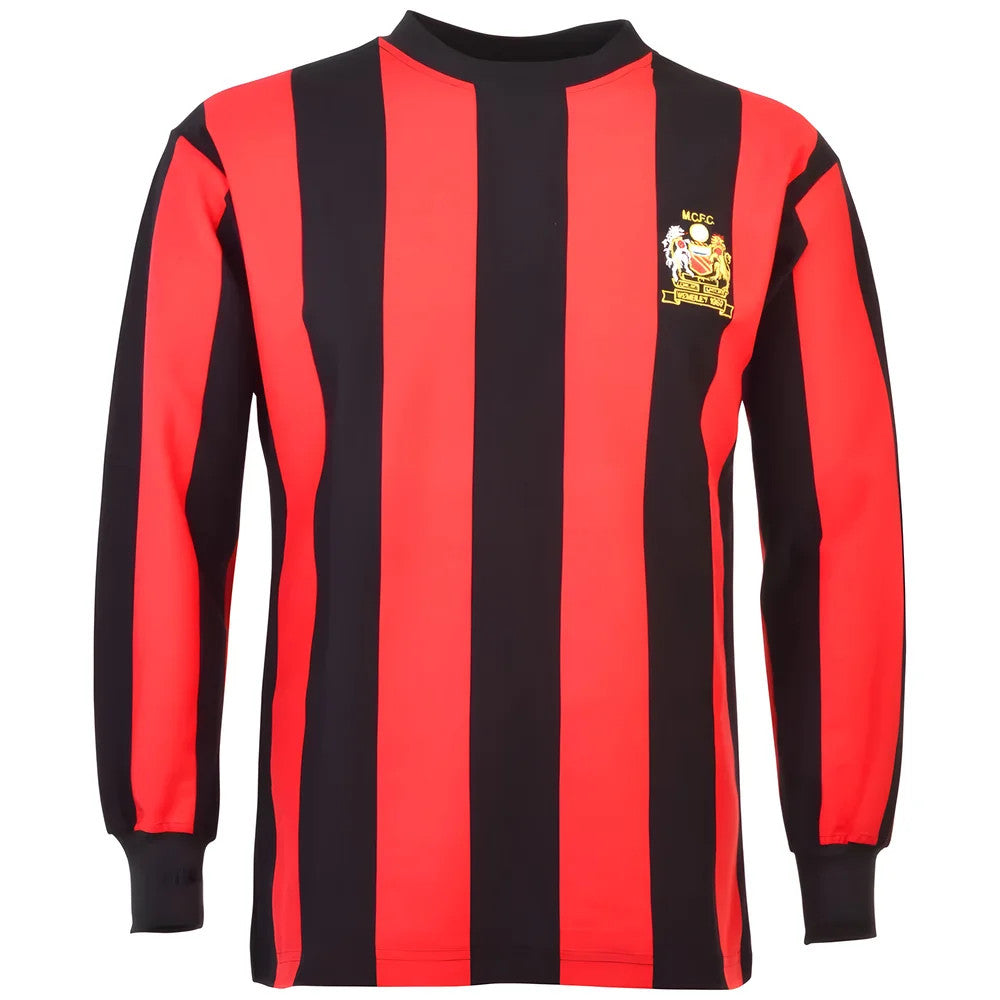 Manchester City 1969 FA Cup Final Kids Retro Football Shirt_0