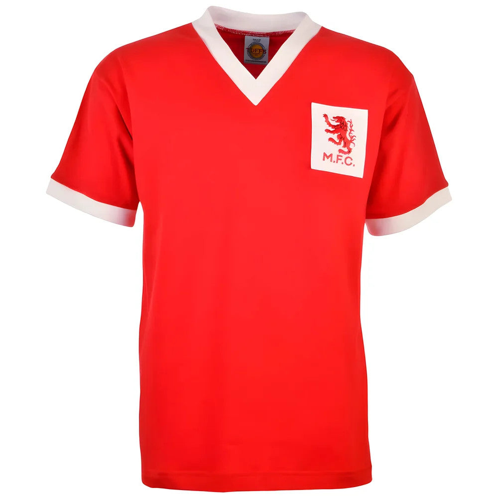 Middlesbrough 1950s Kids Red Retro Football Shirt_0