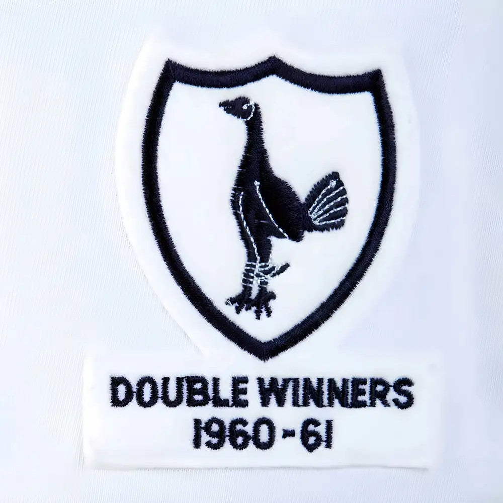 Tottenham Hotspur 1961 Double Winners Kids Retro Football Sh_1