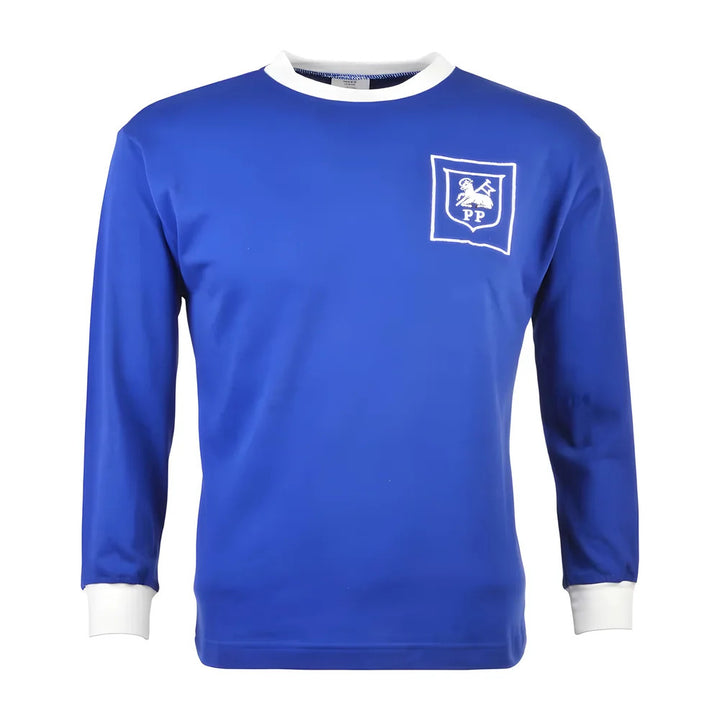 Preston North End 1960s Away Kids Retro Football Shirt_0