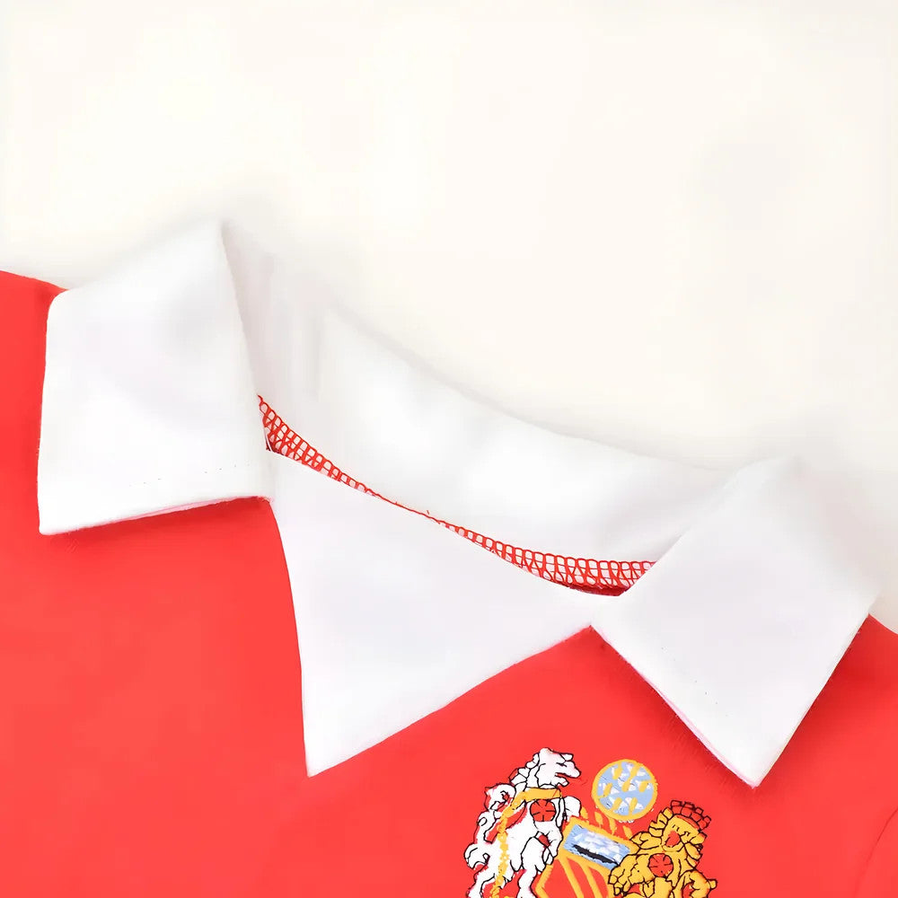 Manchester Reds 1970s Kids Retro Football Shirt_2