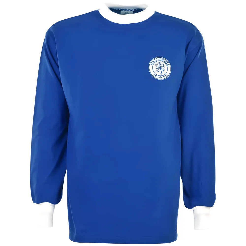 Macclesfield Town 1967 Kids Retro Football Shirt_0