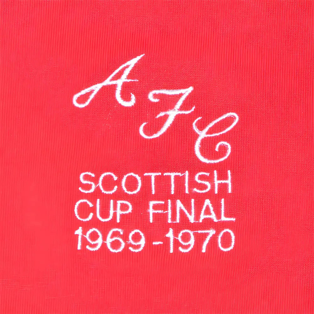 Aberdeen 1970 Scottish Cup Final Kids Retro Shirt_1