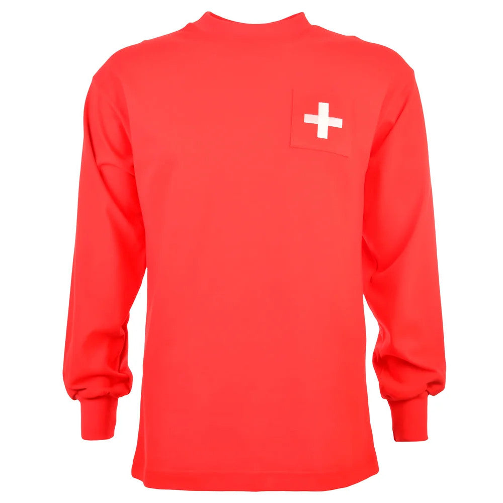 Switzerland 1960 Kids Retro Football Shirt_0