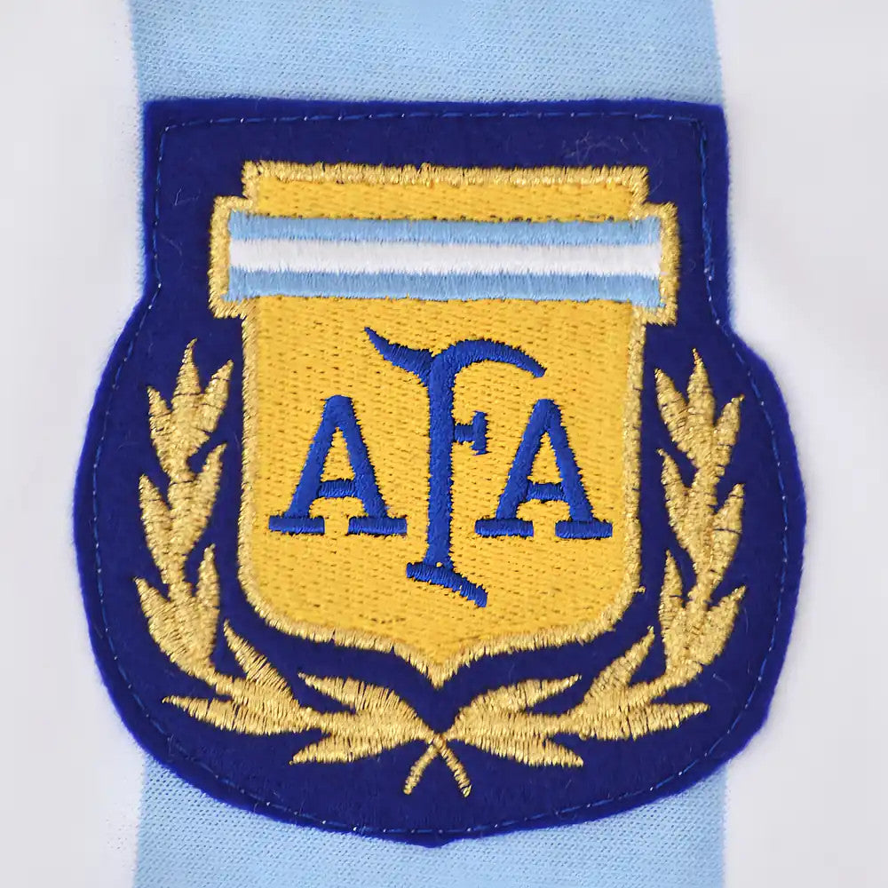 Argentina 1986 World Cup Kids Retro Football Shirt_1