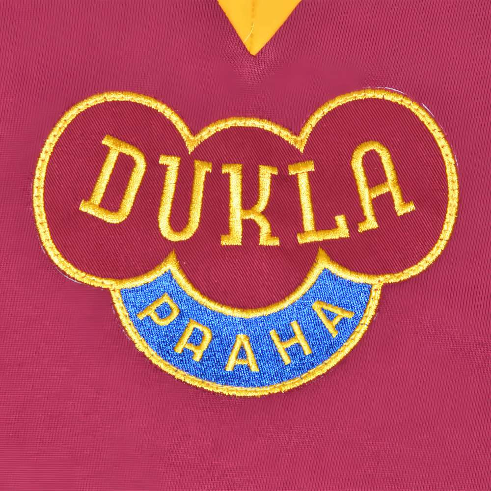 Dukla Prague 1960s Kids Retro Football Shirt_1