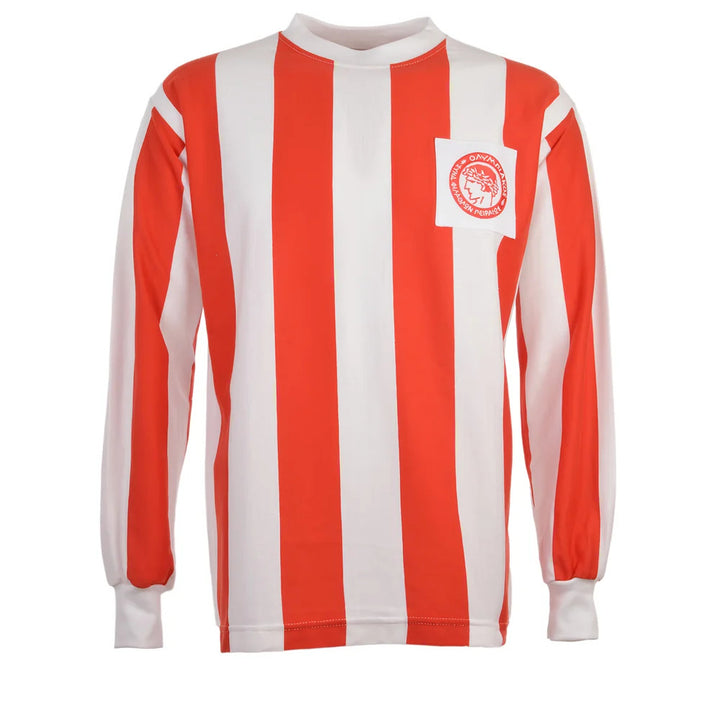 Olympiakos 1970s Kids Retro Football Shirt_0