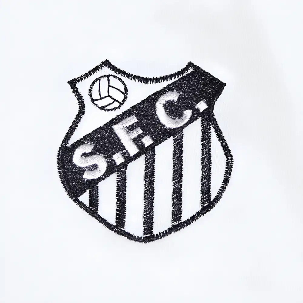 Santos 1950s - 1960s Kids Retro Football Shirt_1