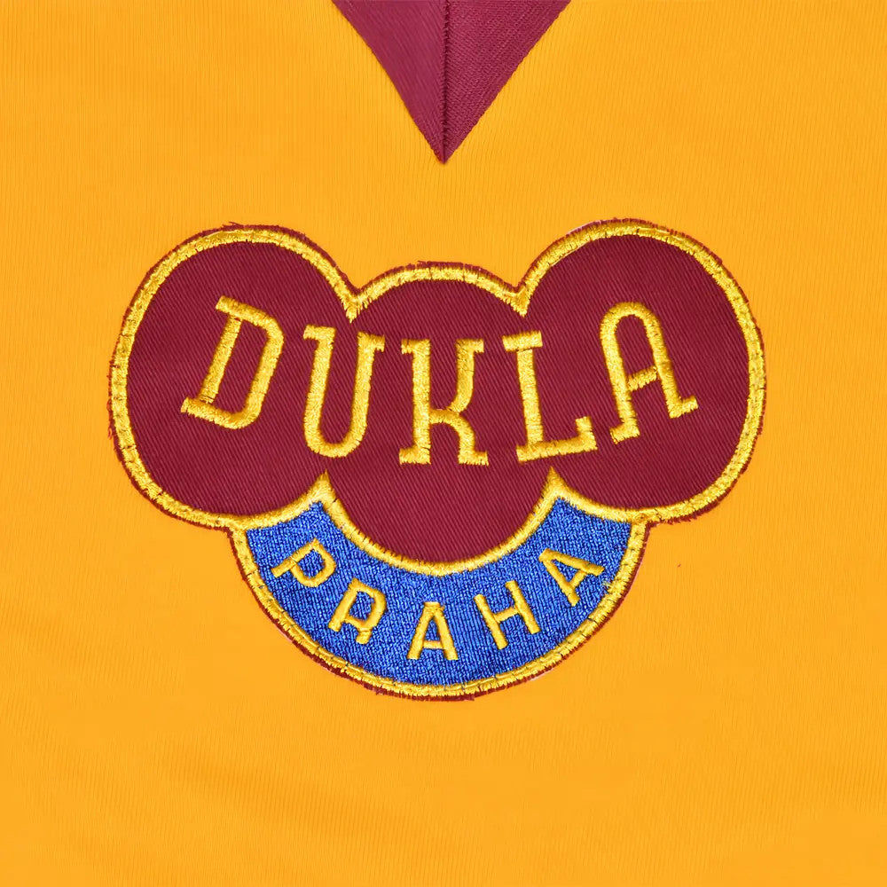 Dukla Prague 1960s Away Kids Retro Football Shirt_1