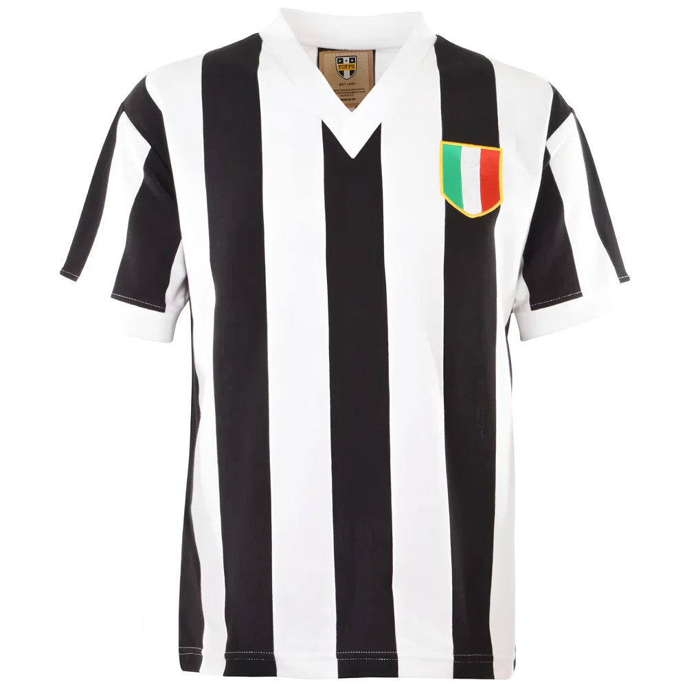 Piemonte Calcio Retro 1960s Kids Retro Short Sleeved Football Shirt_0