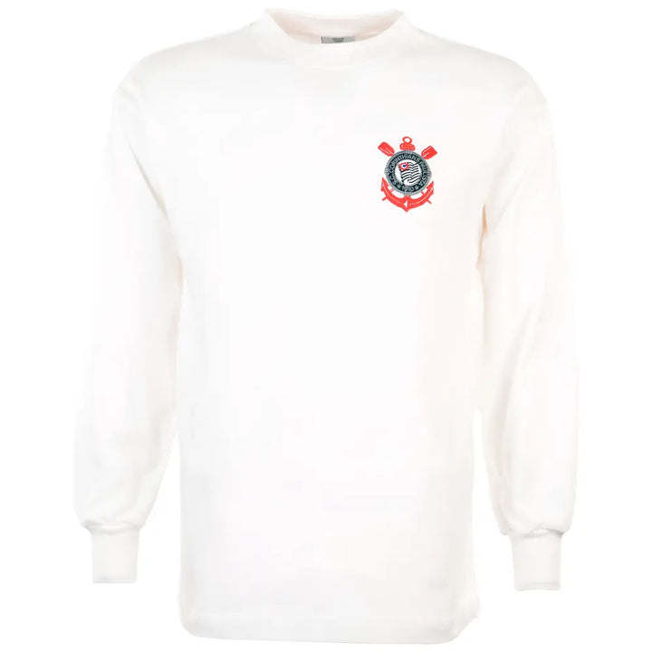 Corinthians Paulista 1970s Kids Retro Football Shirt_0