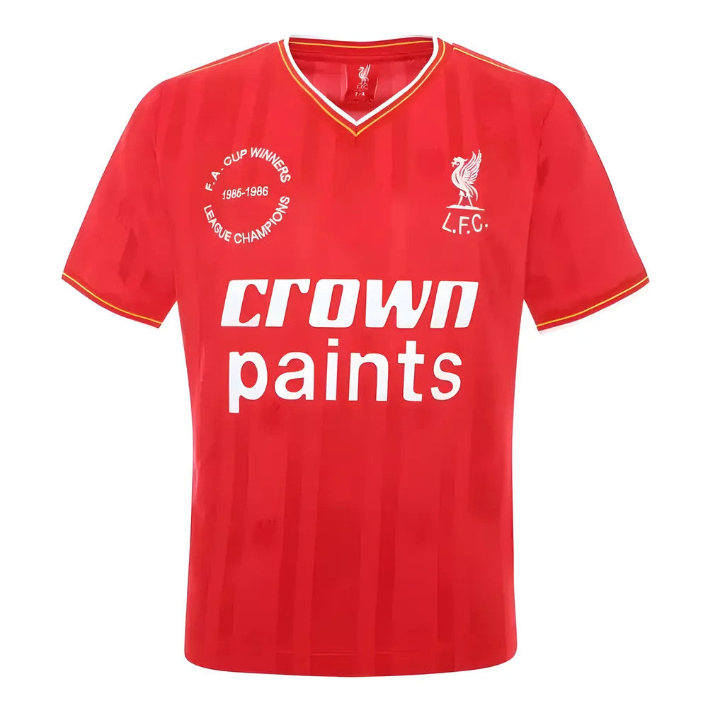 Kids Liverpool 86 Crown Paints Home Shirt_0