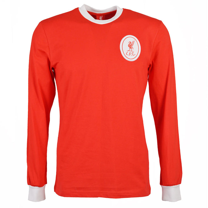 Liverpool 1964 Long Sleeve Retro Football Shirt_0