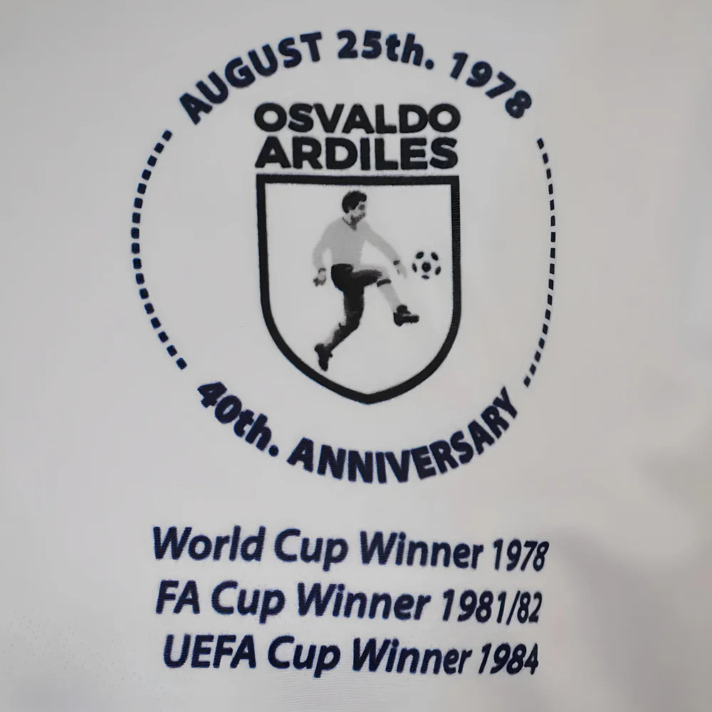 Limited Edition Ossie Ardiles Signed Football Shirt_2