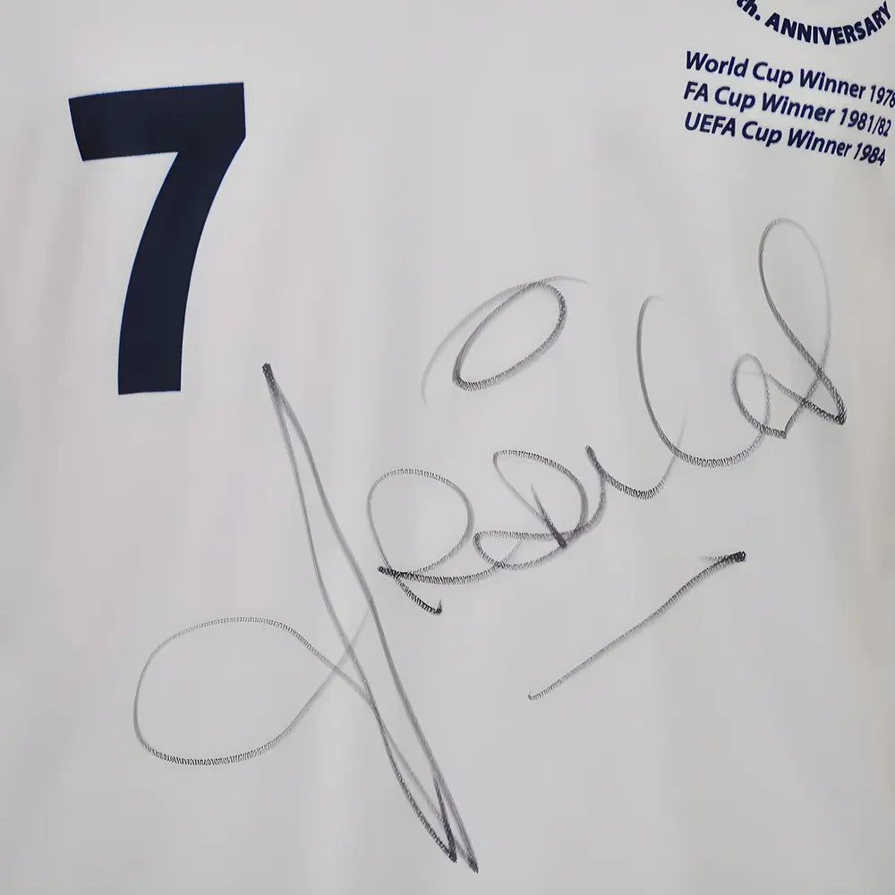 Limited Edition Ossie Ardiles Signed Football Shirt_1