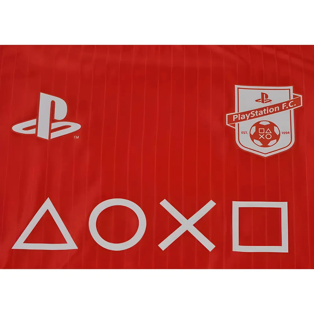 Playstation Tee Red Shadow Stripe Polyester_1