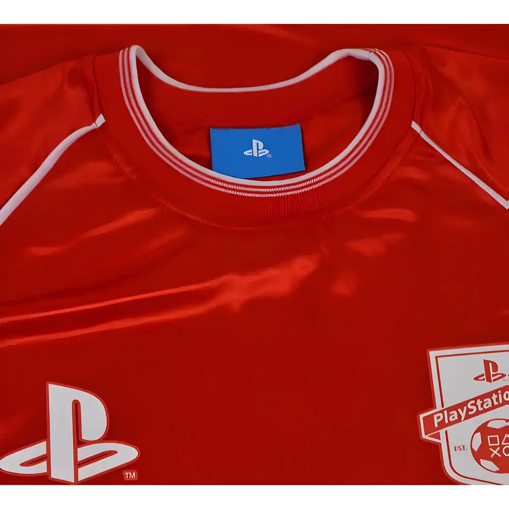 Playstation Tee Red Polyester_2