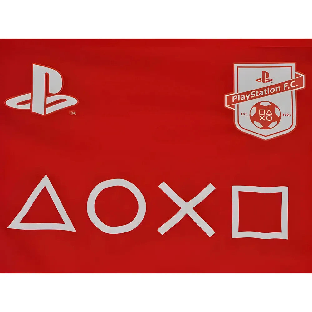 Playstation Tee Red Cotton_1