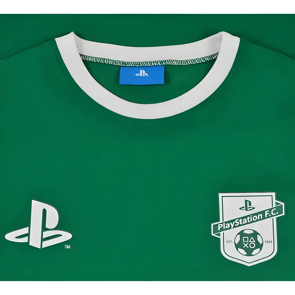 Playstation Tee Green Cotton_2