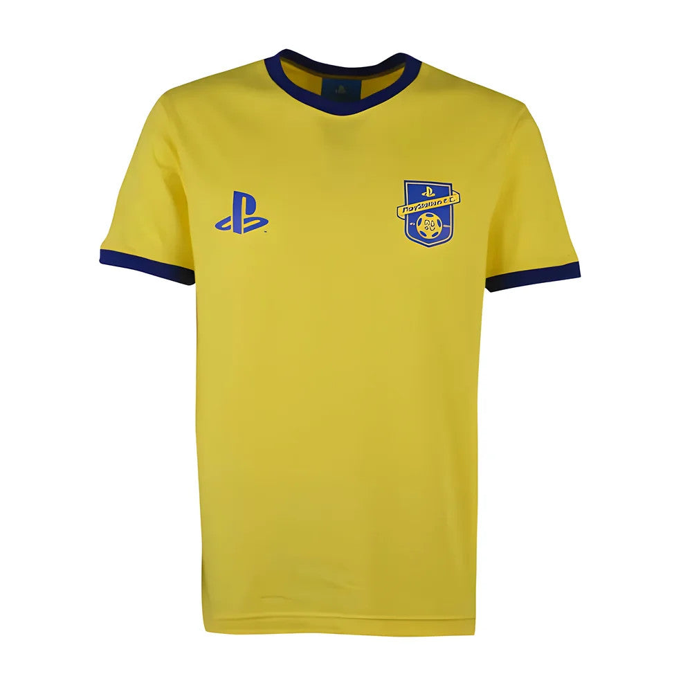 Playstation Tee Yellow/Royal Cotton_0