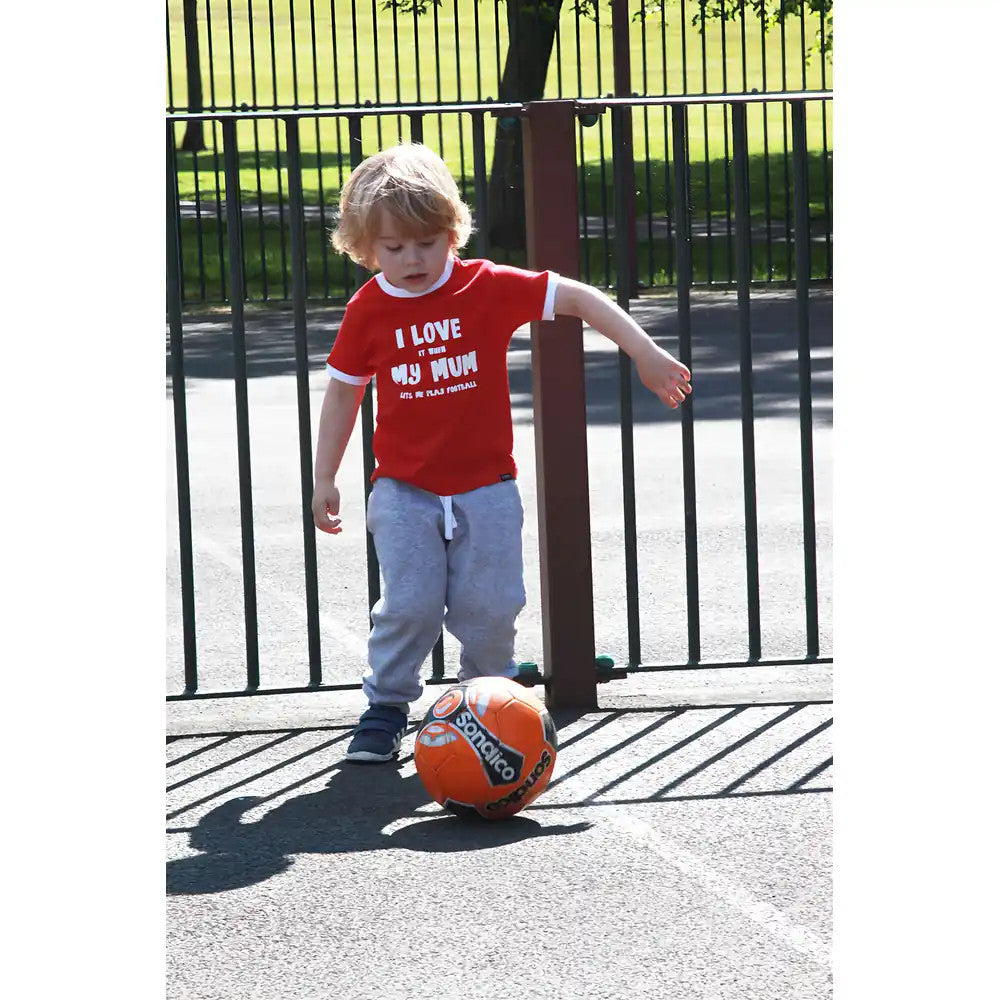 Kids I Love It When Mum - Red/White Ringer_3