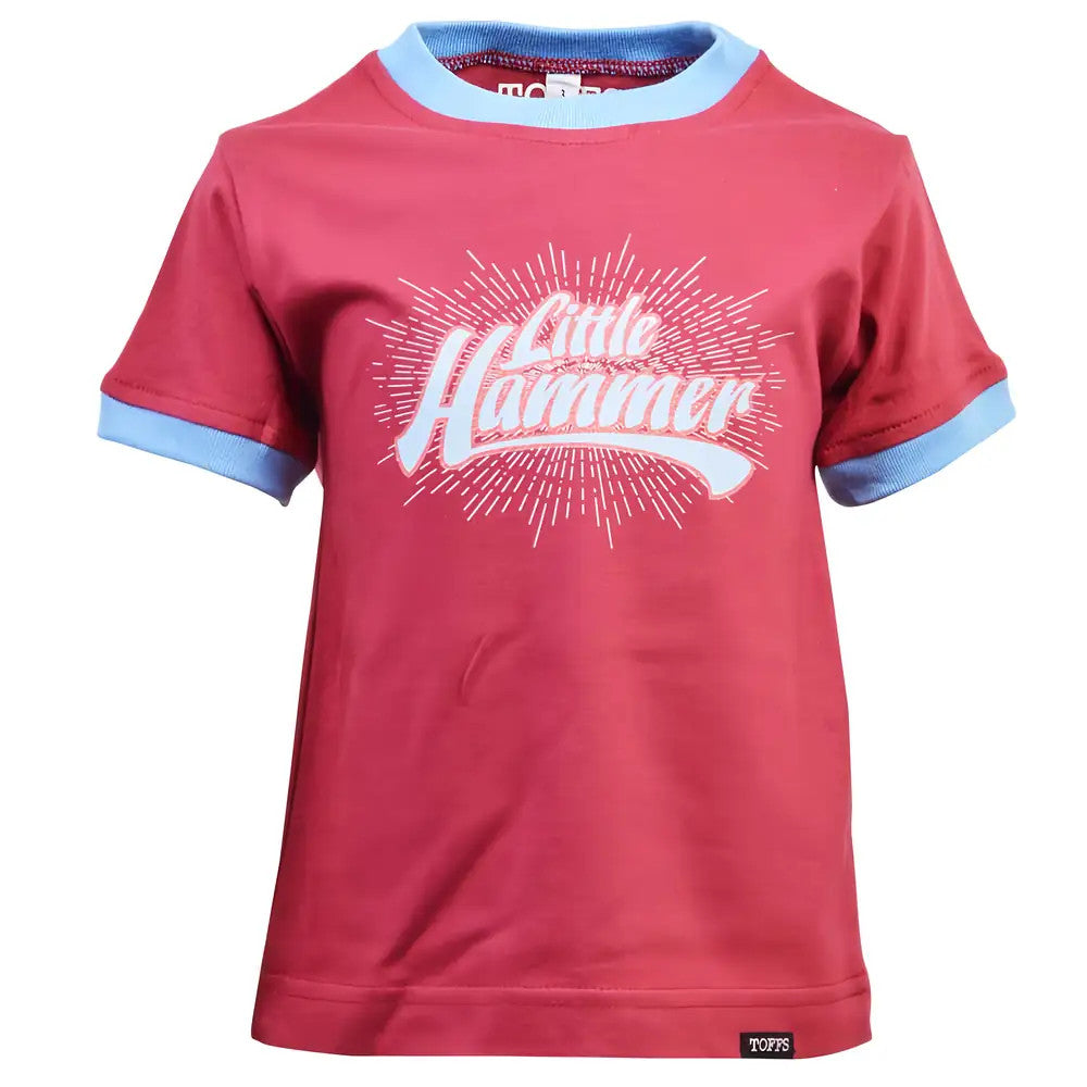 Kids Little Hammer - Maroon/Sky Ringer_0