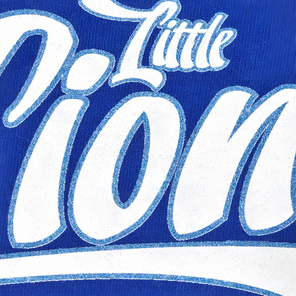 Kids Little Lion - Royal/White Ringer_1