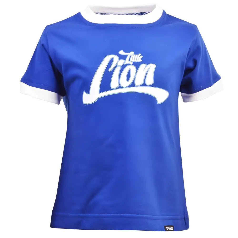 Kids Little Lion - Royal/White Ringer_0