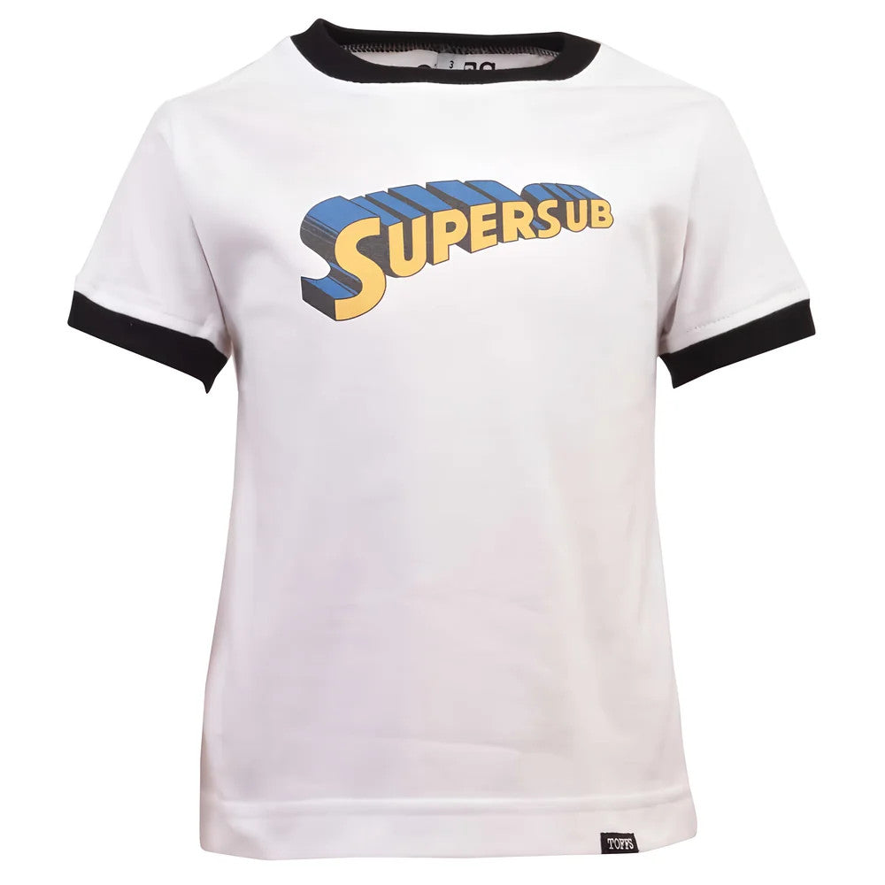 Kids Supersub - White/Black Ringer_0