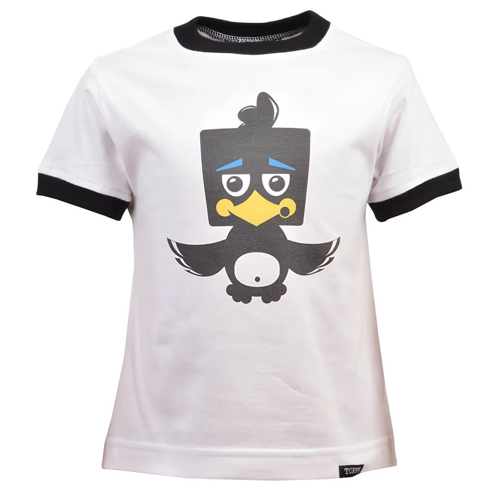 Kids Newcastle - White/Black Ringer_0