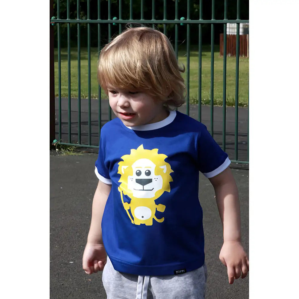 Kids Chelsea - Royal/White Ringer_3