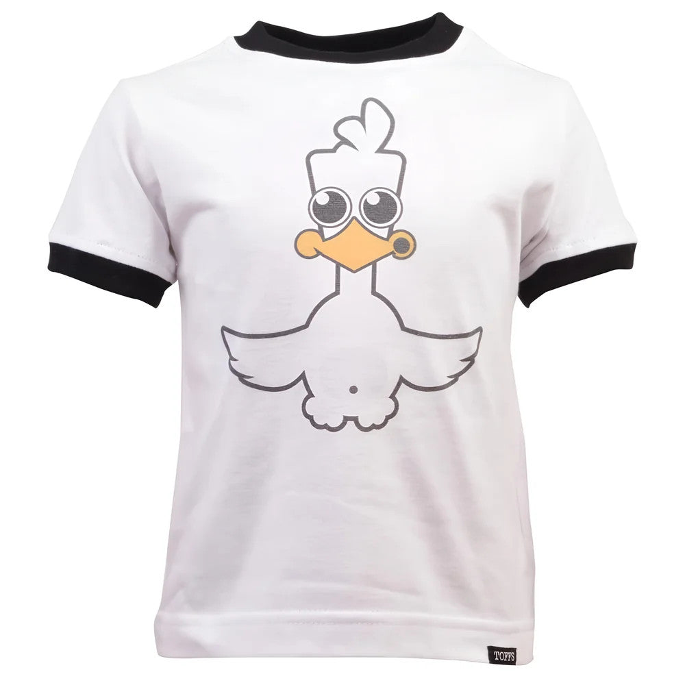 Kids Swansea - White/Black Ringer_0