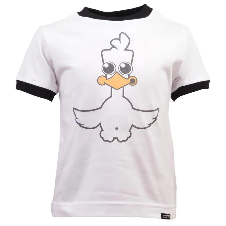 Kids Swansea - White/Black Ringer_0