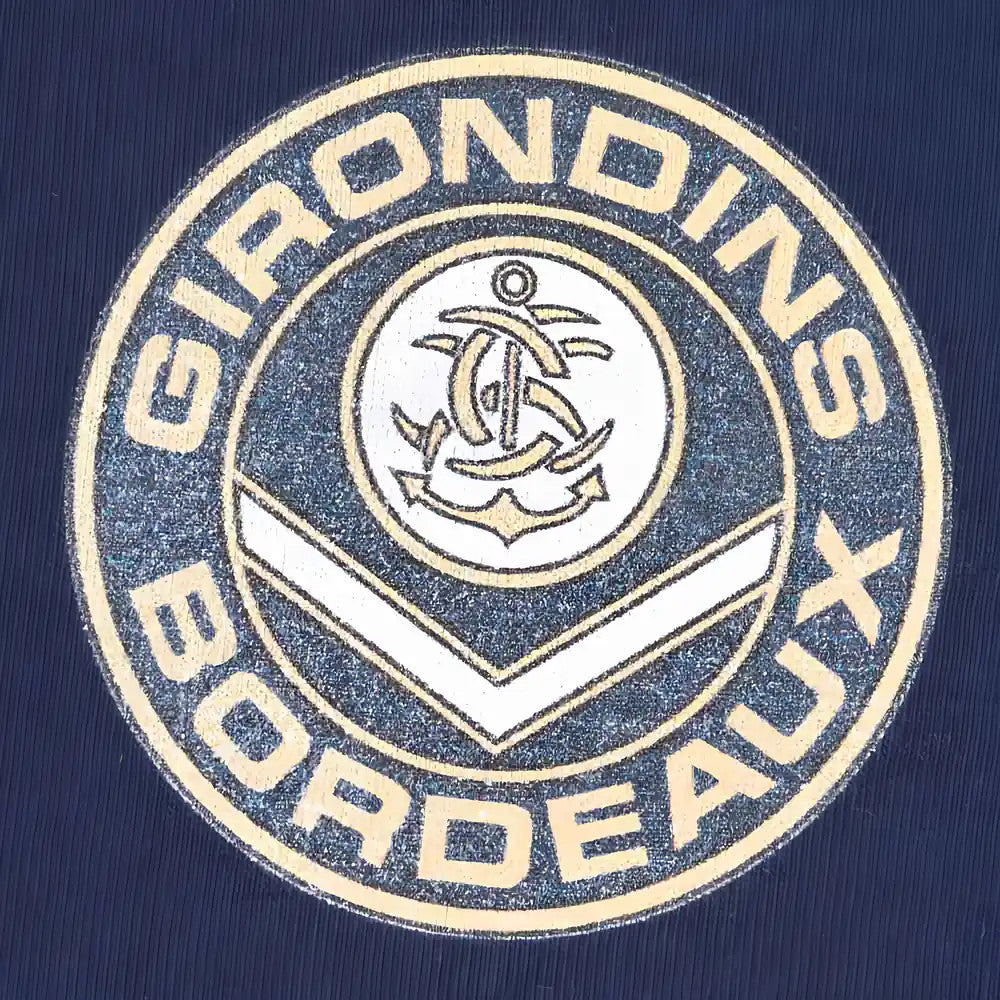Kids Bordeaux 12th Man - Navy/White Ringer_1