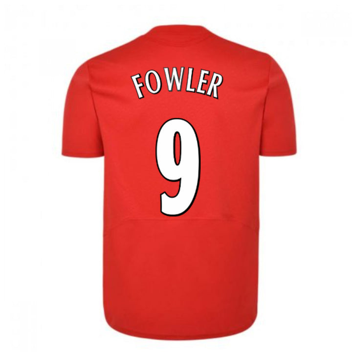 Liverpool FC 2005 Istanbul Home Shirt (FOWLER 9)_0