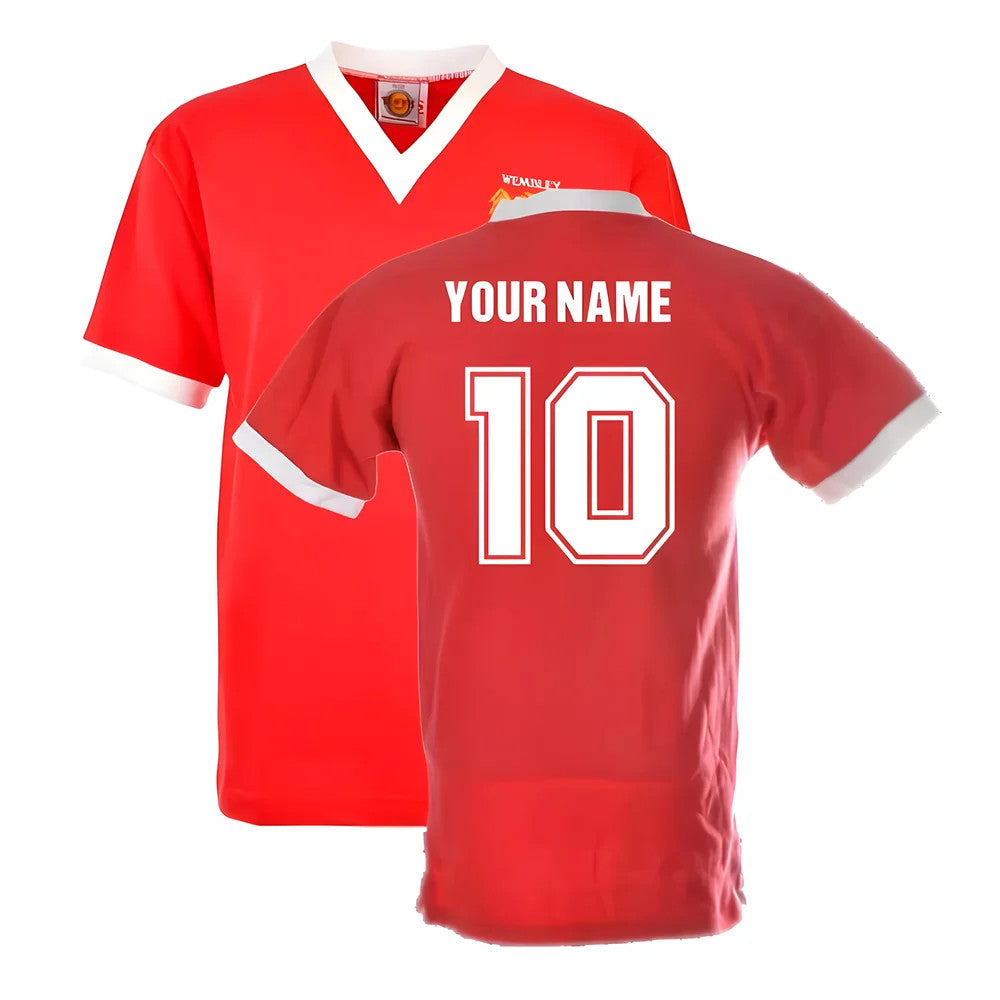 Manchester Reds 1958 FA Cup Final Retro Shirt (Your Name)_0