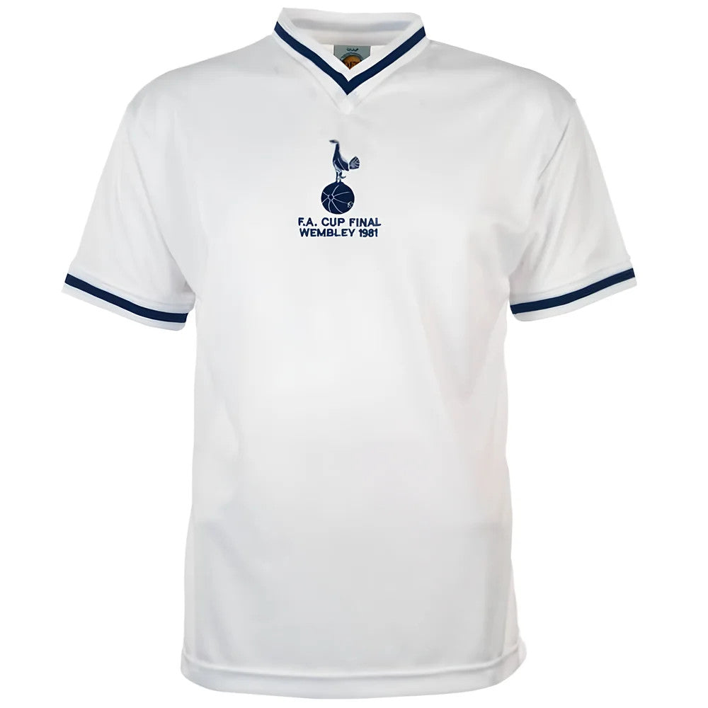 Tottenham Hotspur 1981 FA Cup Final Retro Shirt (Your Name)_3